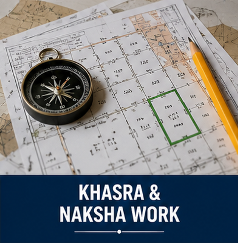 Khasra & Naksha Work Khasra & Naksha Work